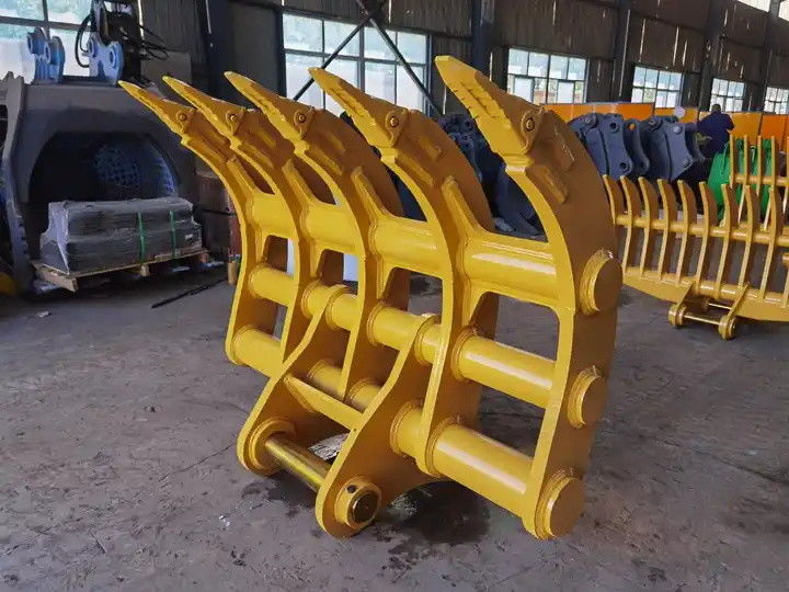 1000mm- 2400mm Rake korzeniowe do koparki 1-80T Rake korzeniowe do mini koparki