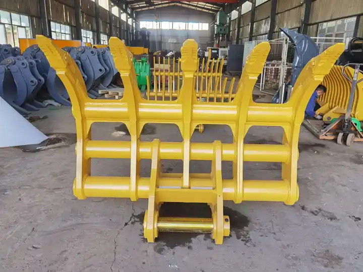 1000mm- 2400mm Rake korzeniowe do koparki 1-80T Rake korzeniowe do mini koparki