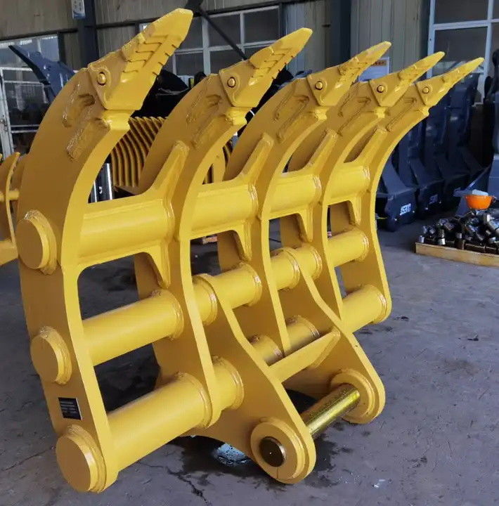 1000mm- 2400mm Rake korzeniowe do koparki 1-80T Rake korzeniowe do mini koparki