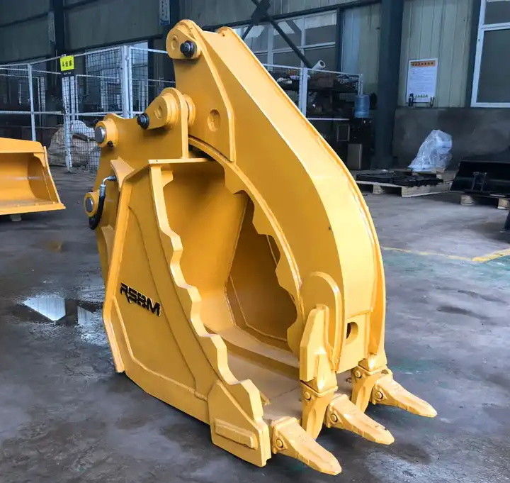 Wiadro do łapania drewna do koparki 1-50 tony 2500 mm Maksymalne otwarcie szczęki