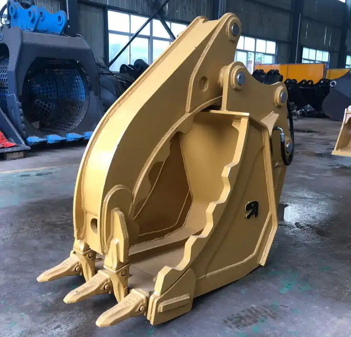 Wiadro do łapania drewna do koparki 1-50 tony 2500 mm Maksymalne otwarcie szczęki