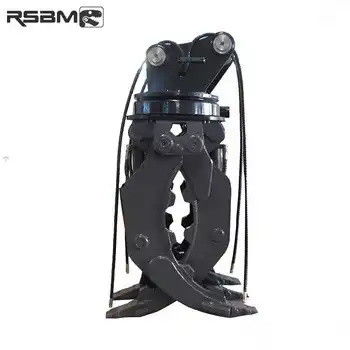 Całkowity 360 stopni grabarz Log Grapple Hydraulic Rotator dopasowany do 1-45t grabarz