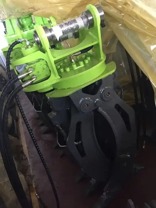 Całkowity 360 stopni grabarz Log Grapple Hydraulic Rotator dopasowany do 1-45t grabarz