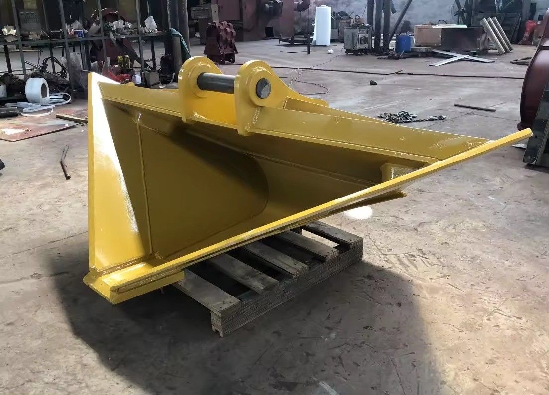 Dostosowalny wiaderek do wykopalników Rozmiar 60-90 cm Szerokość górna 30 cm Podwójne zęby