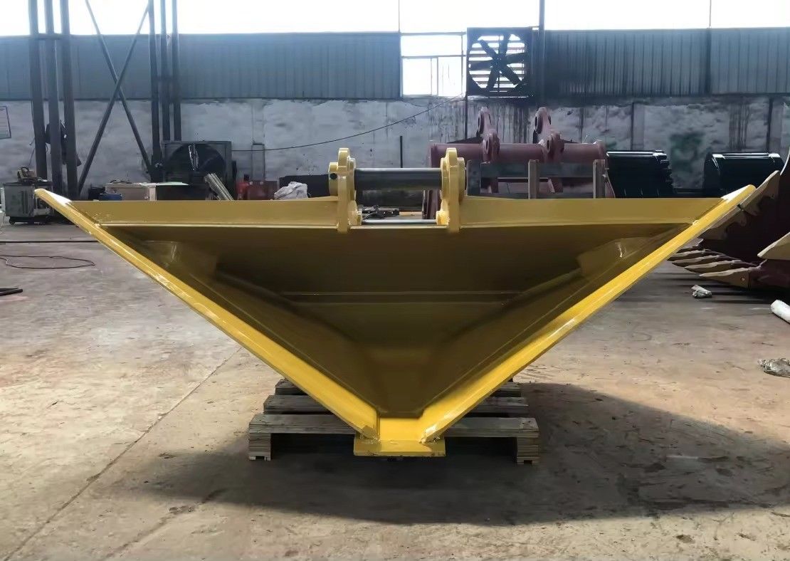 Dostosowalny wiaderek do wykopalników Rozmiar 60-90 cm Szerokość górna 30 cm Podwójne zęby